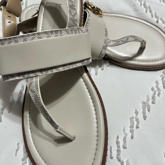 Michael Kors White Sandals - Picture 2 of 3